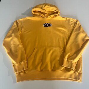 SOG Mens Killing Them Softly Hoodie Portugal Sz XL Y2K Streetwear 100% Cotton